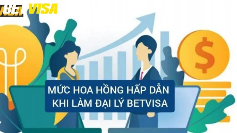 Đại lý của Betvisa nhận được hoa hồng cực hấp dẫn