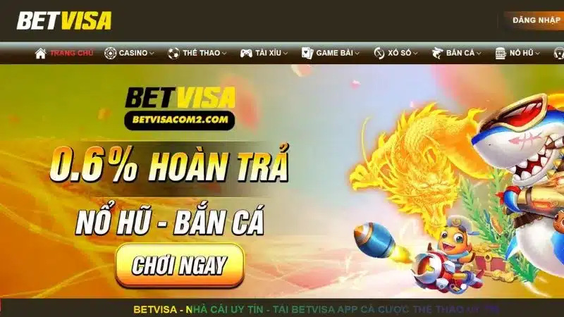 Giới thiệu Betvisa giúp người chơi hiểu rõ hơn về nhà cái